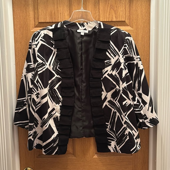 Dress Barn Jackets & Blazers - Dressbarn Woman black and white dress jacket